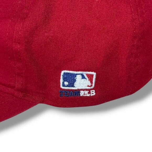 Philly’s Baseball Cap Adjustable Red White Embroider Logo MLB OC Sport Youth OS - Picture 3 of 16